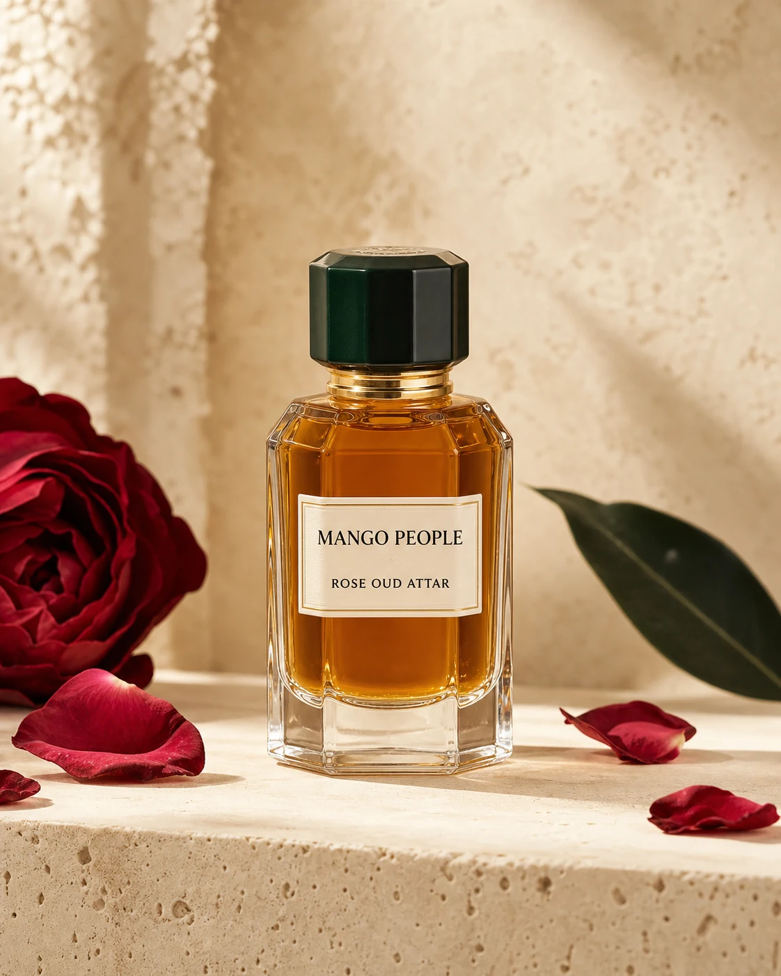 Mango People Rose Oud Attar — Alcohol-Free Attar · 12ml